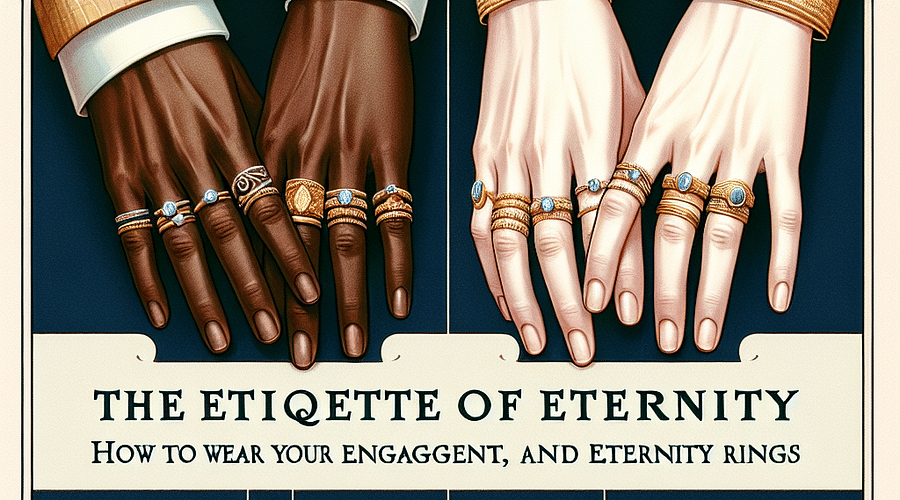 The Etiquette of Eternity: How to Wear Your Engagement, Wedding, and Eternity Rings