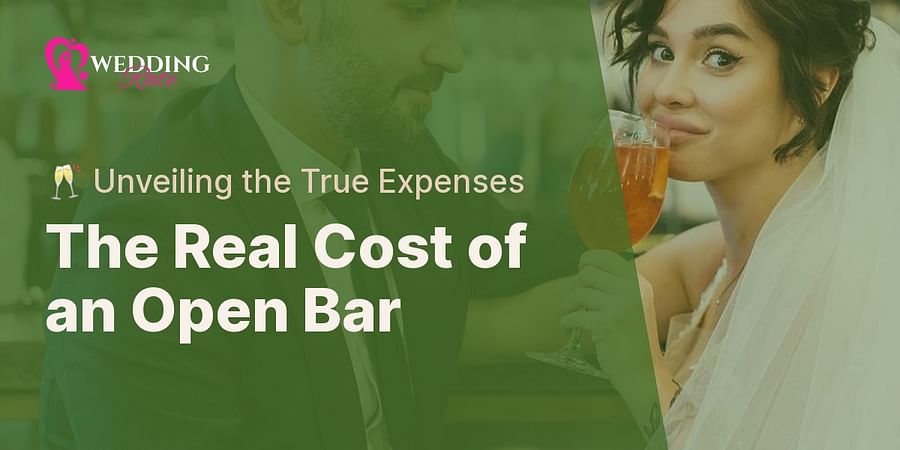 Unveiling the True Cost of Open Bar Expenses - Bottoms up! π‘
