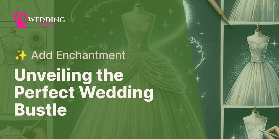 Unveiling the Perfect Wedding Bustle - ✨ Add Enchantment